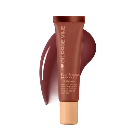 Teinte 01 brun chocolat et sa texture brillante
