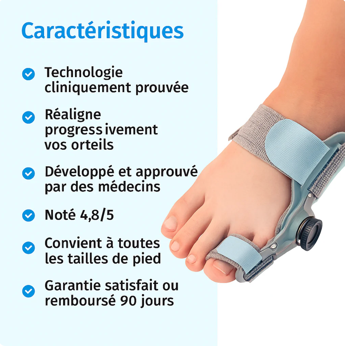 OrthoFix - correcteur d'oignons professionnel