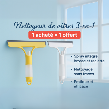 Nettoyeur de vitres 3-en-1
