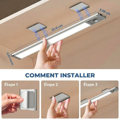 Éclairage Led Premium sans fil à détecteur de mouvement