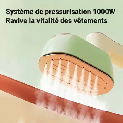 SteamPro - Fer à repasser Défroisser 2-en-1 portable